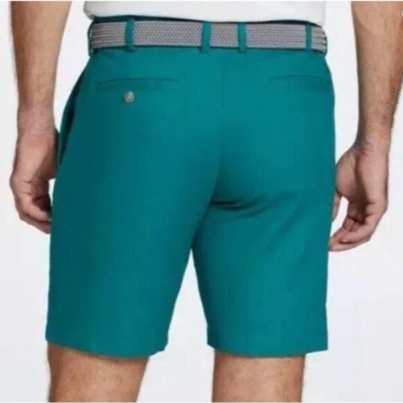 Walter Hagen Men's Green Clubhouse Linen Golf Shorts Size 40 - Picture 2 of 8